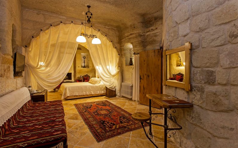 hotel en cueva en Capadocia